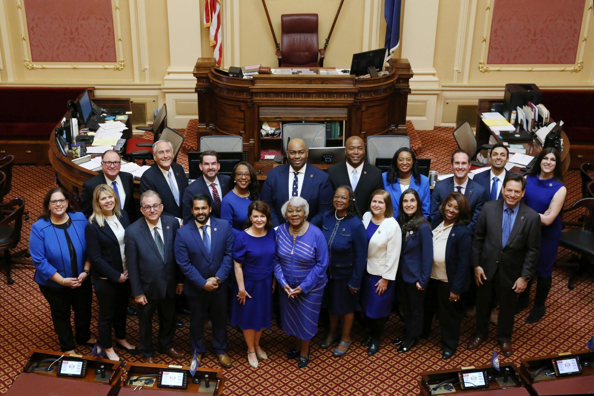 Photo of Virginia Senate Democrats class of 2024